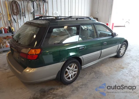 2001 Subaru Outback from USA, damaged, VIN 4S3BH675017663373